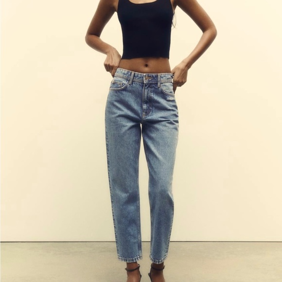 Zara Denim - Zara Jeans Mom Slim Fit